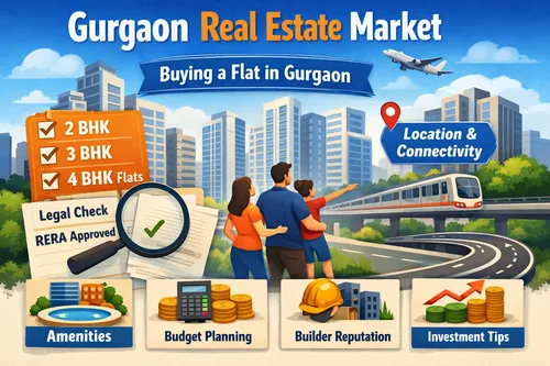 What Should You Check Before Buying a Flat in Gurgaon? Expert Checklist