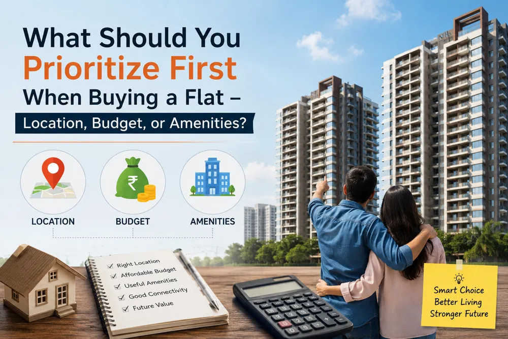 What Should You Prioritize First When Buying a Flat – Location, Budget, or Amenities?