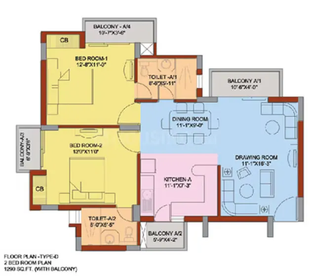 Flat/Apartment for Rent in Garhi Bolni Road