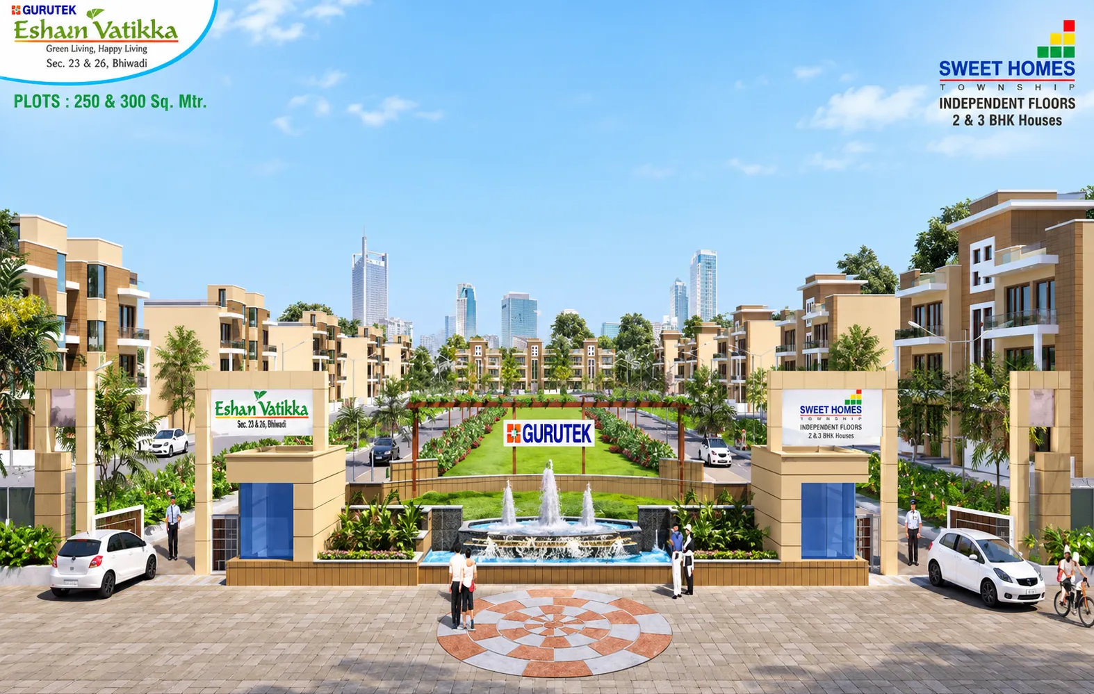 Plots for Sale in Eshan Vatikka, Garhi Bolni Road, Rewari Sector 25 - 26